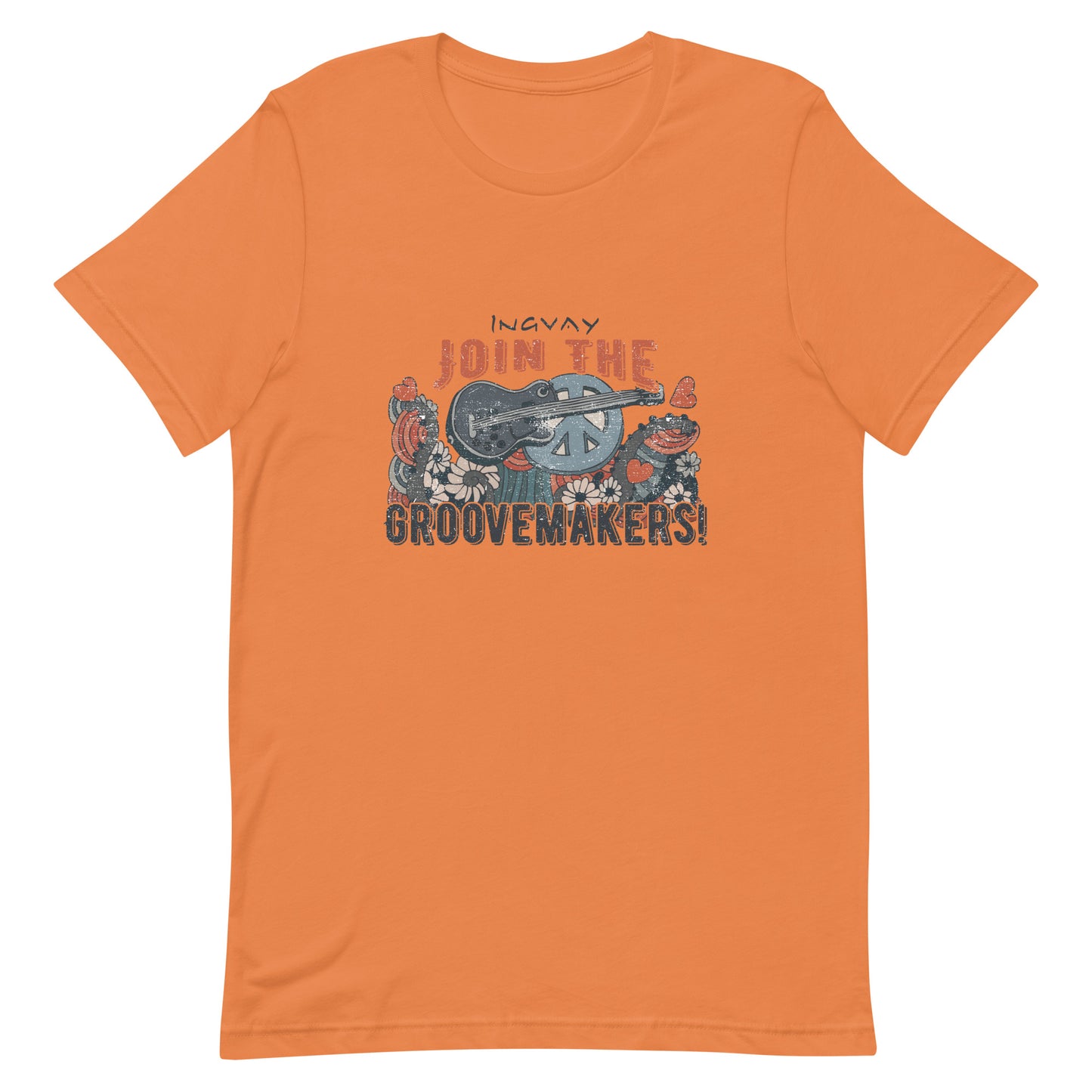 INGVAY "Join The Groovemakers" Unisex t-shirt