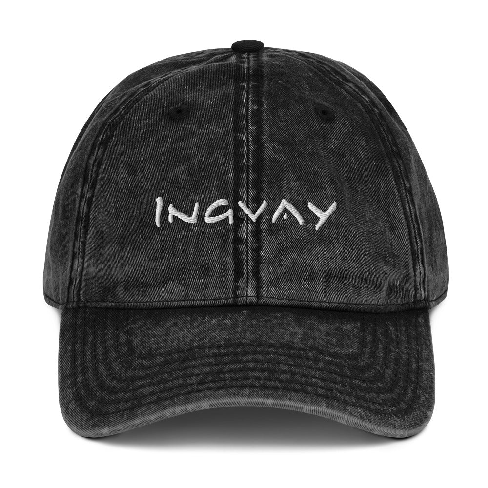 INGVAY Vintage Cotton Twill Cap