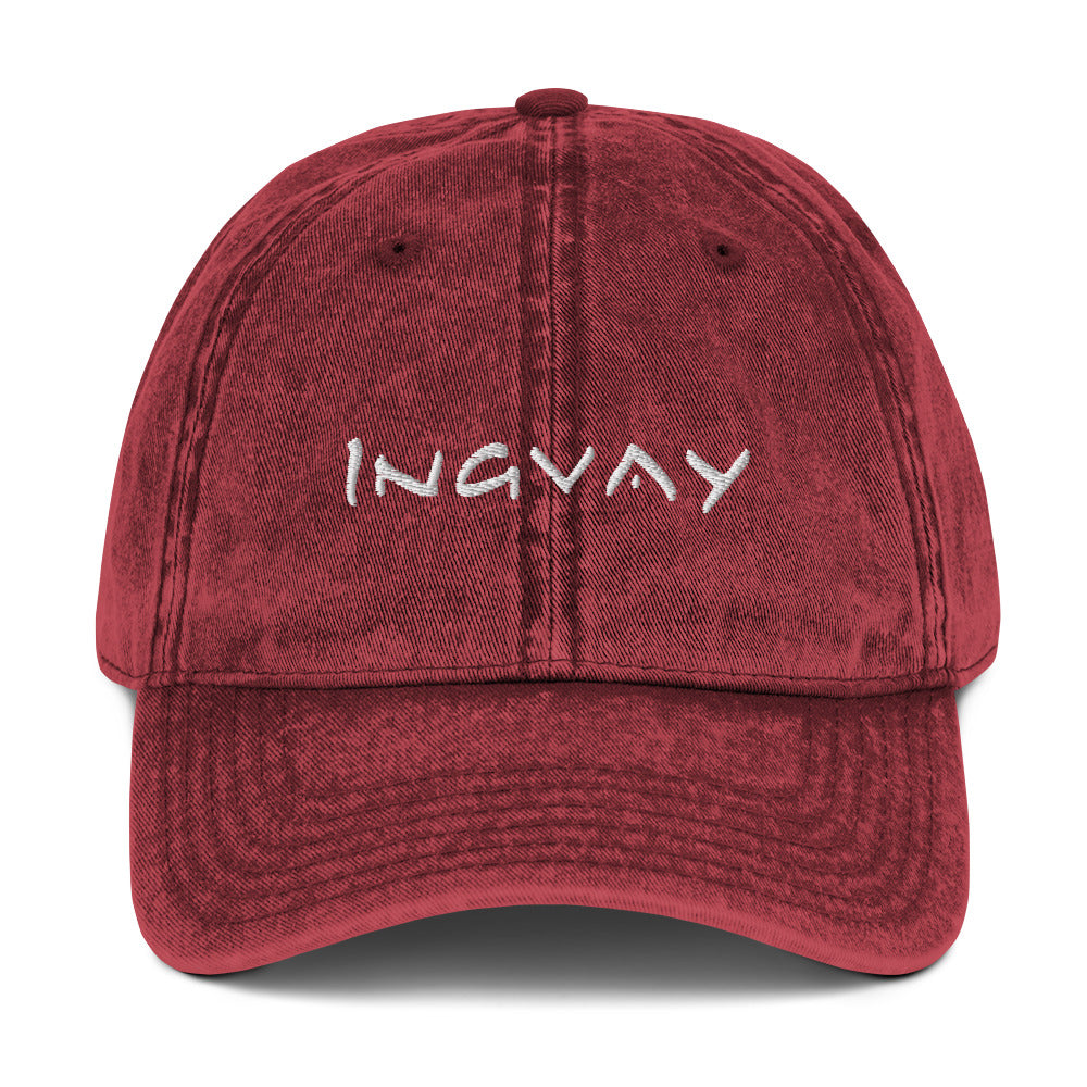 INGVAY Vintage Cotton Twill Cap
