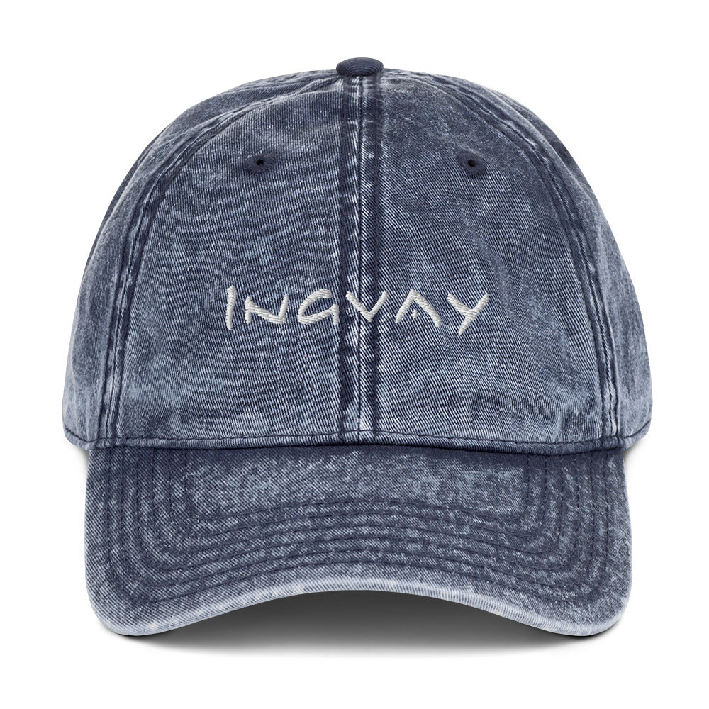 INGVAY Vintage Cotton Twill Cap